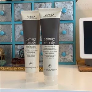 2 NEW Aveda damage remedy daily hair repair 3.4